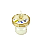 Финишный фильтр Millipak 40 Gamma Gold: 0.22 мкм, 2 шт./уп., стерильный мембранный фильтр для очистки воды от частиц и бактерий в точке выдачи, высокая пропускная способность, гамма-стерилизованный